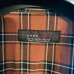 Zara mens dress shirt